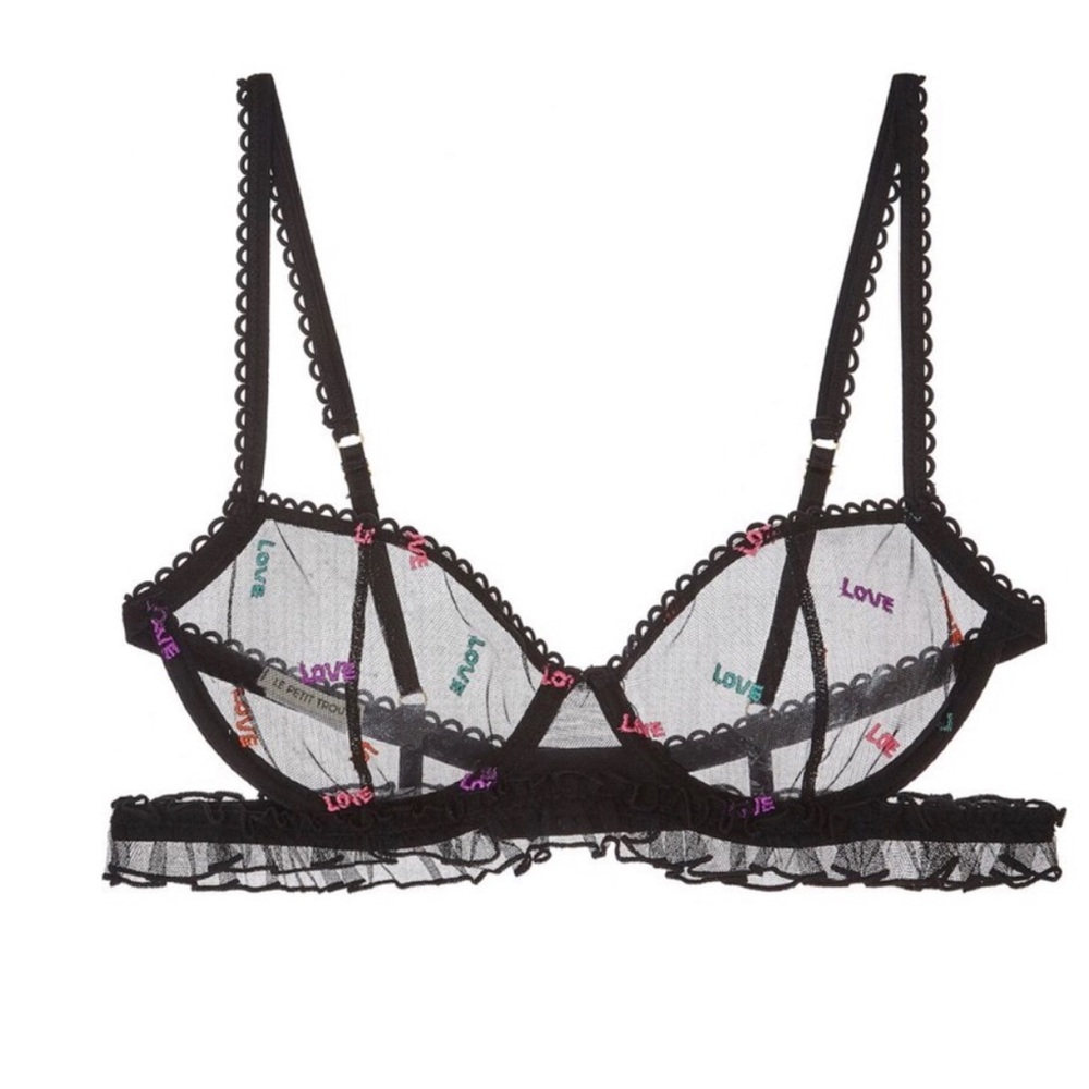 NWT le petit trou love cut underwire bra medium size